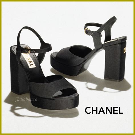 chanel sandals for cheap|chanel heeled sandals.